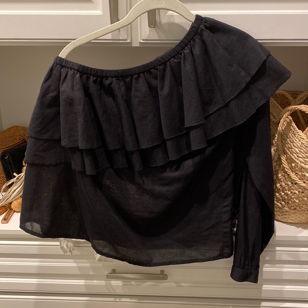 Chan Luu one shoulder top